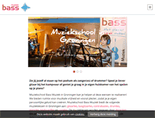 Tablet Screenshot of bassmuziek.nl
